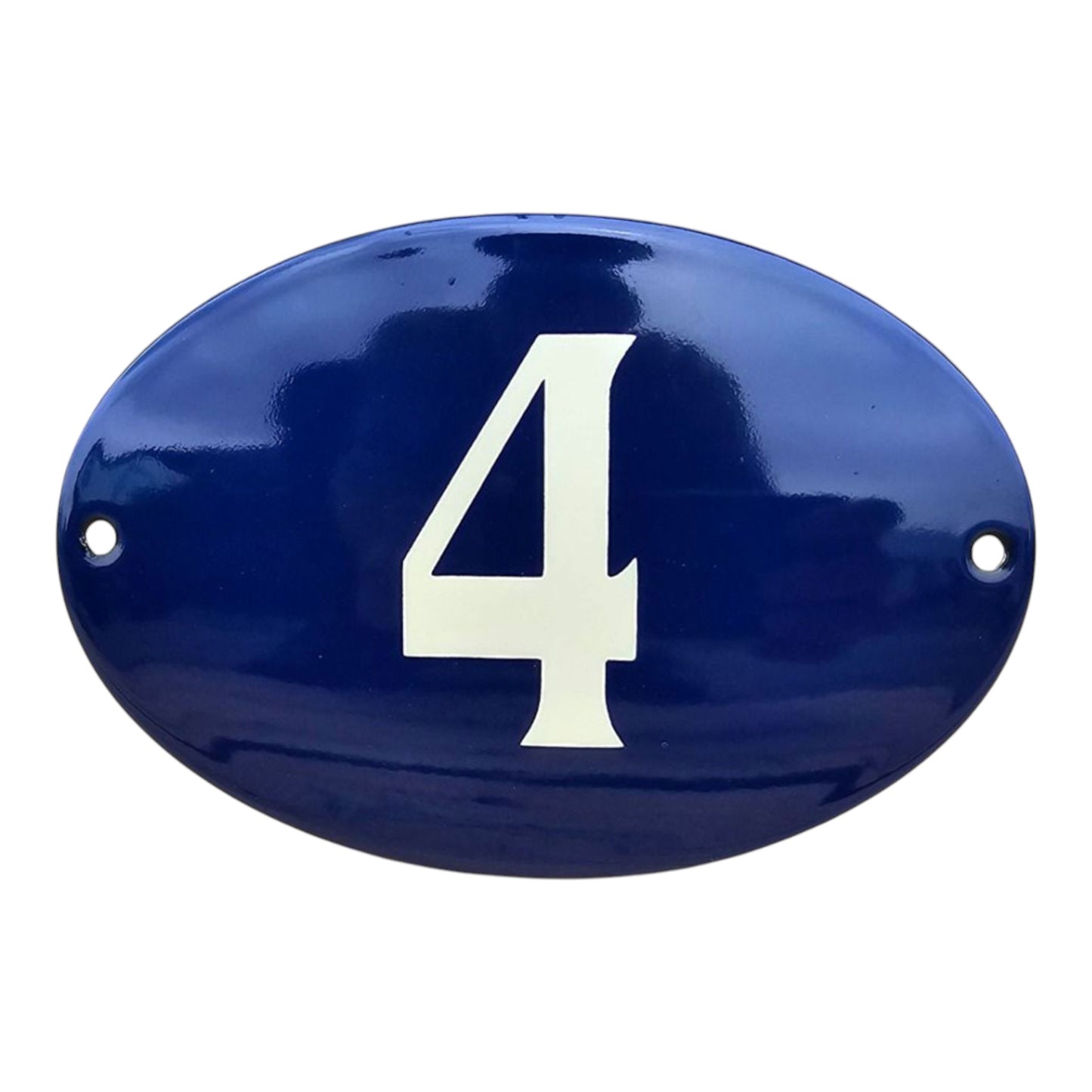 Hausnummer ovales Grundmodell #1