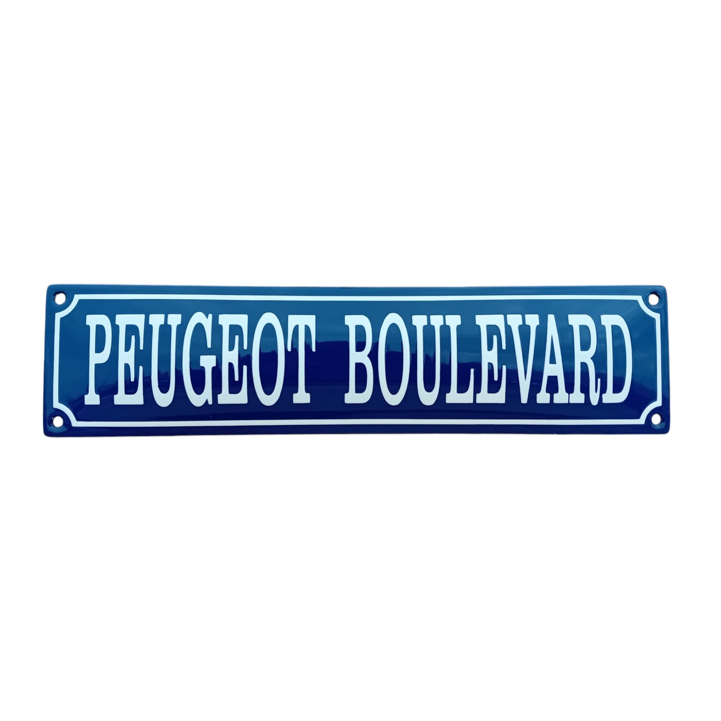 Peugeot Boulevard Emaille Schild Vintage – Retro Garage Werkstatt Deko