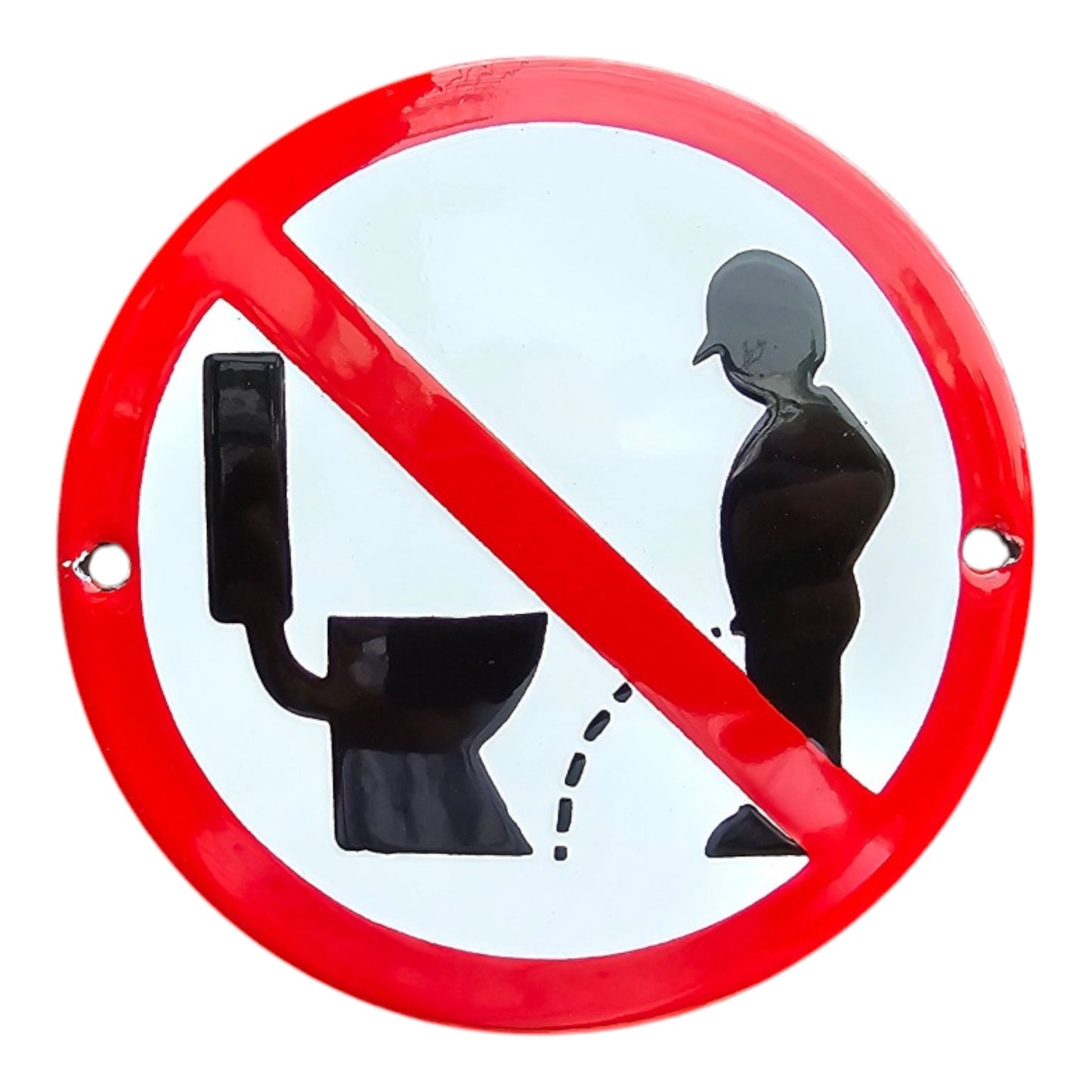 Stehpinkler-Verbotsschild