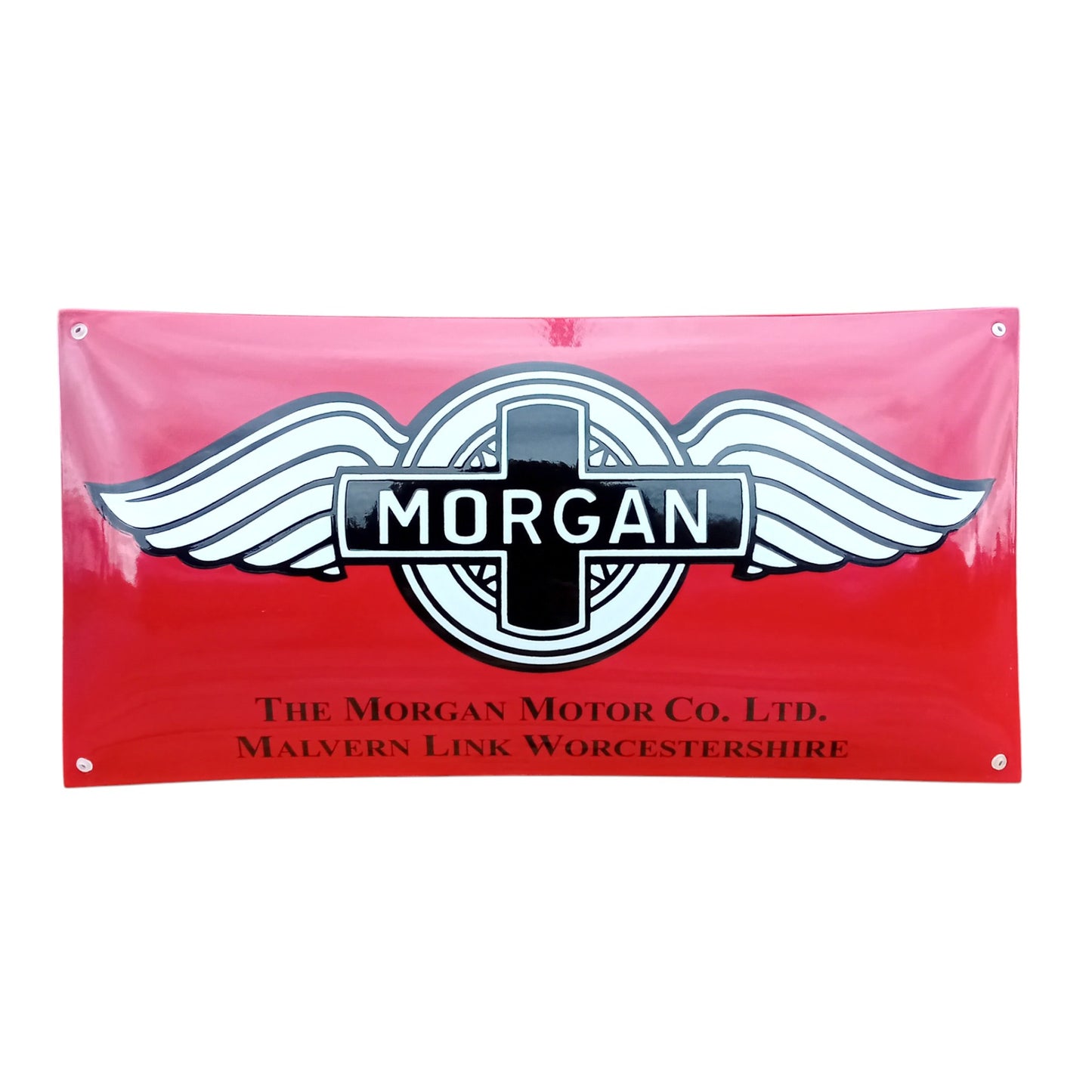 Morgan engine red