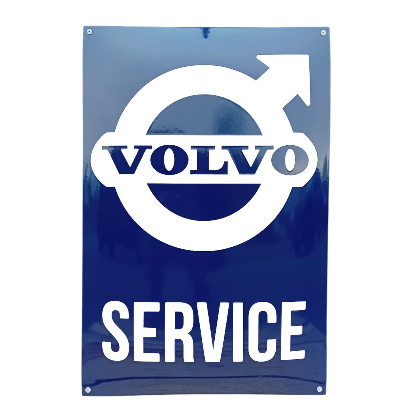Volvo Service Nr.2 Emaille Schild Vintage – Retro Garage Werkstatt Deko
