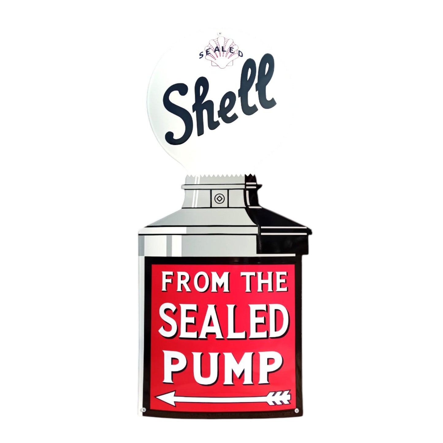 Shell from the sealed pump