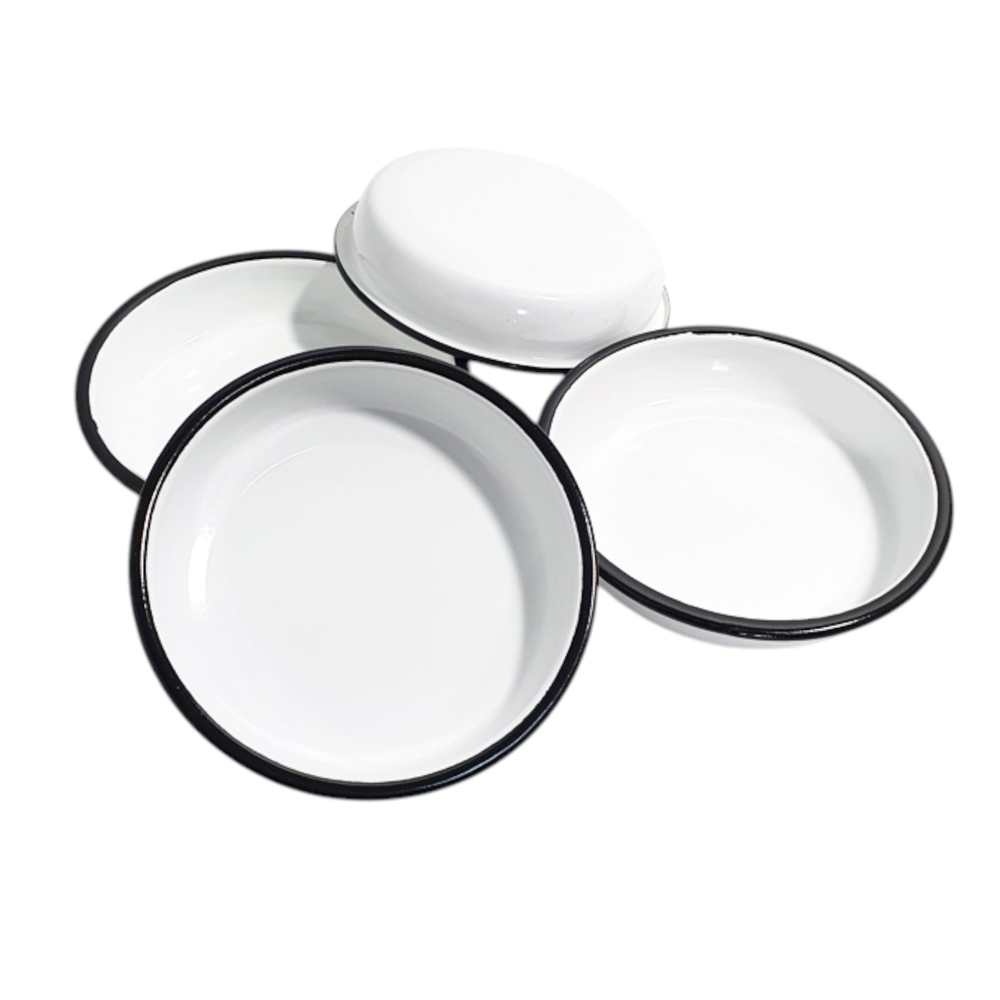 Tableware deep plates 4 pieces