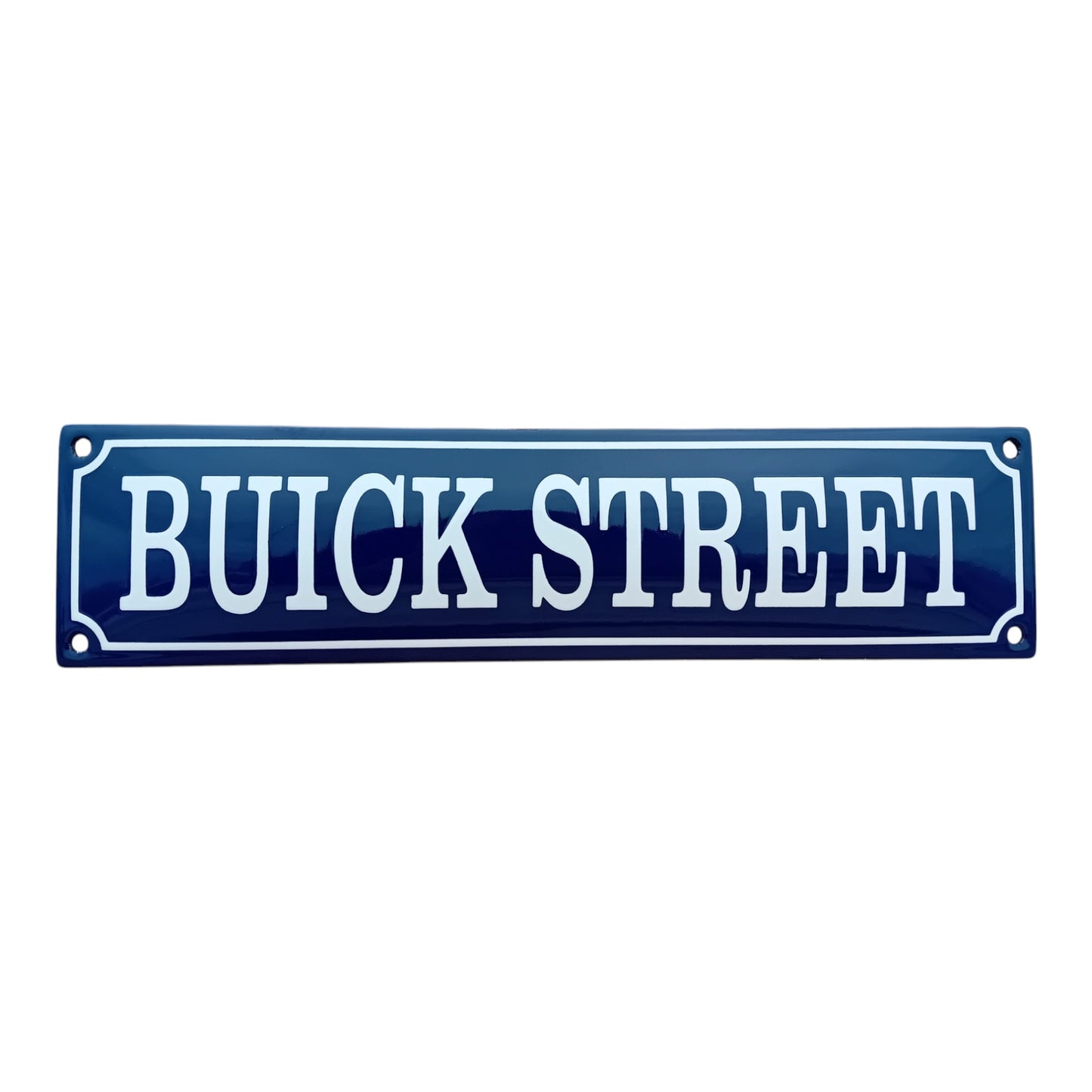 Buick Street Emaille Schild Vintage – Retro Garage Werkstatt Deko