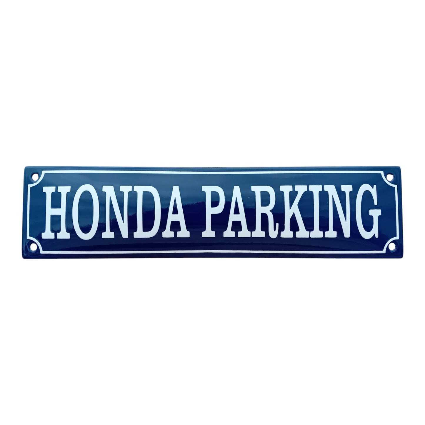 Honda Parking Emaille Schild Vintage – Retro Garage Werkstatt Deko