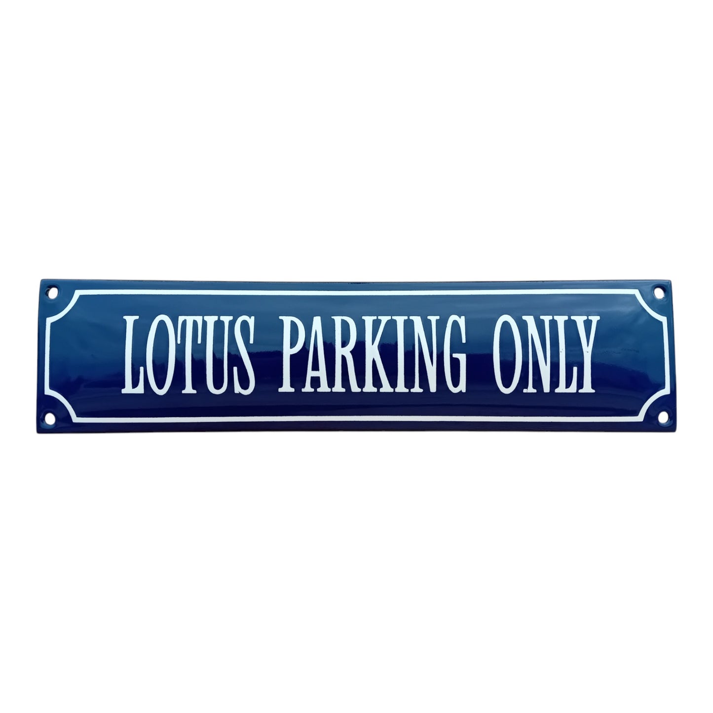 Lotus Parking Only Emaille Schild Vintage – Retro Garage Werkstatt Deko