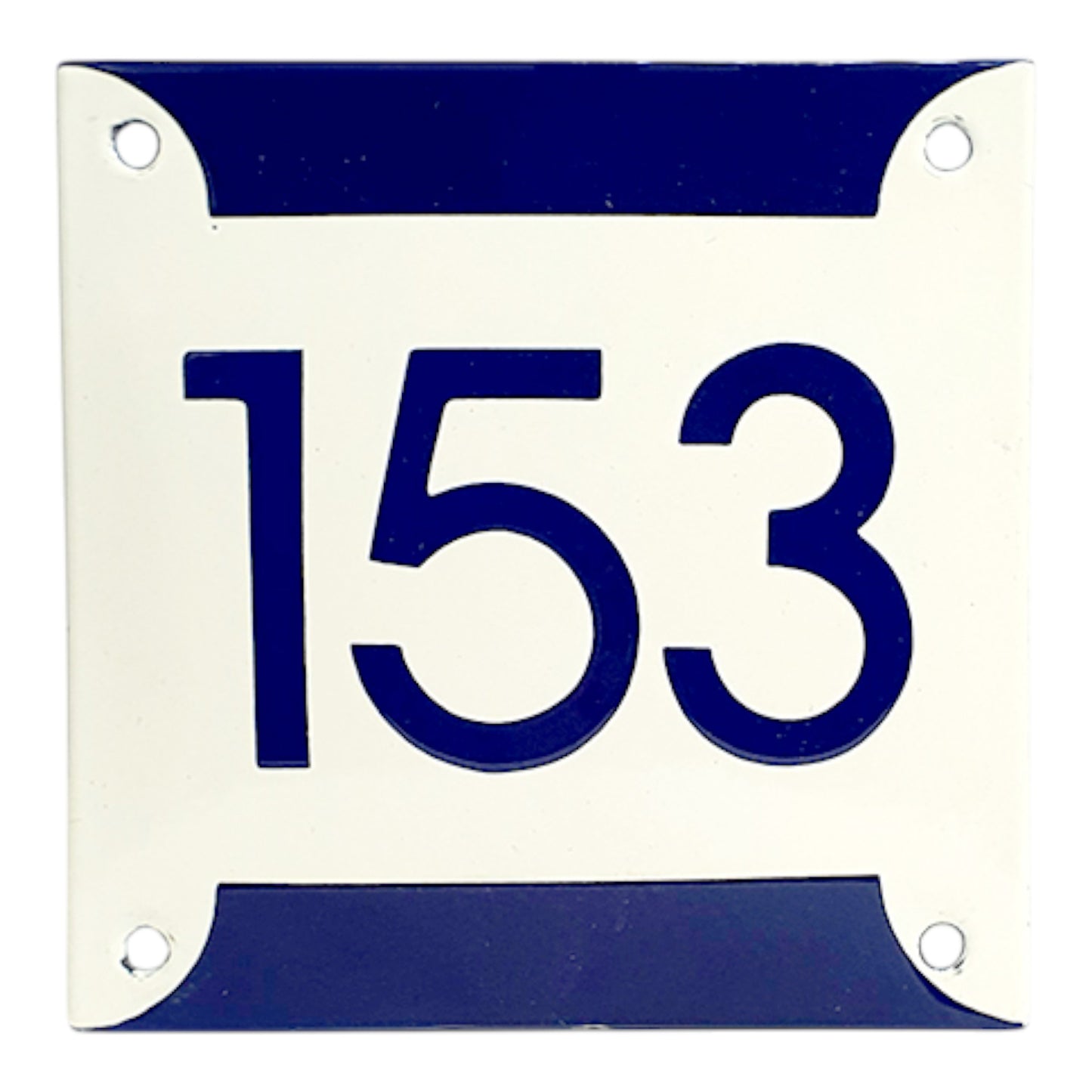House number "Retro"
