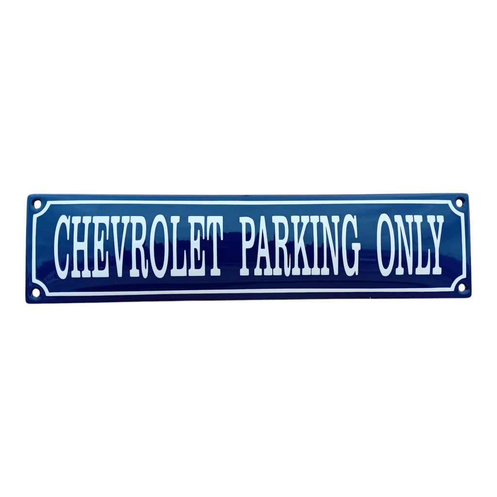 Chevrolet parking only