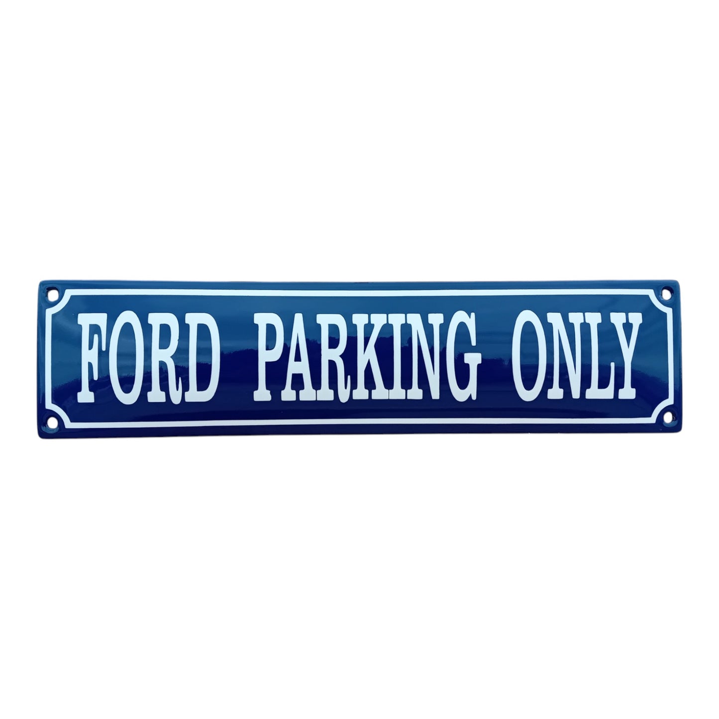 Ford parking only Emaille Schild Vintage – Retro Garage Werkstatt Deko