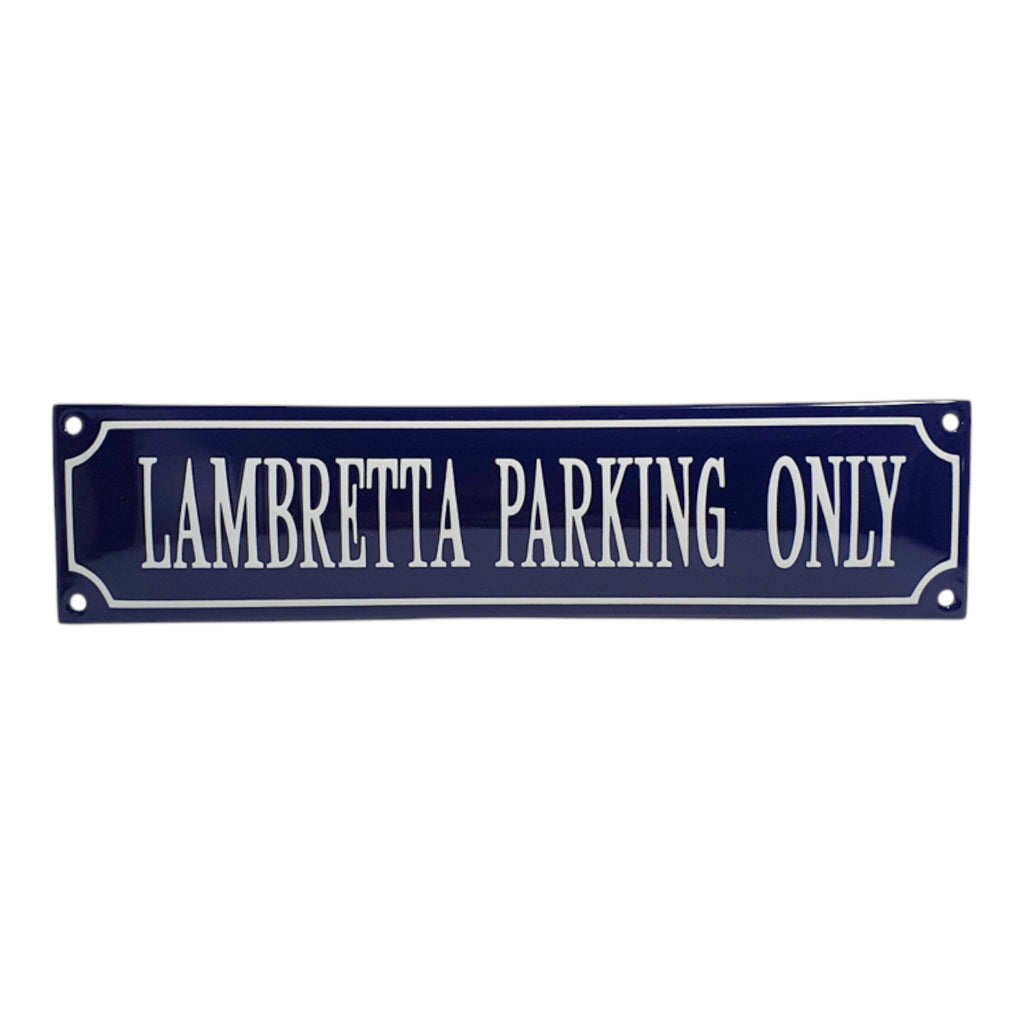 Lambretta parking only