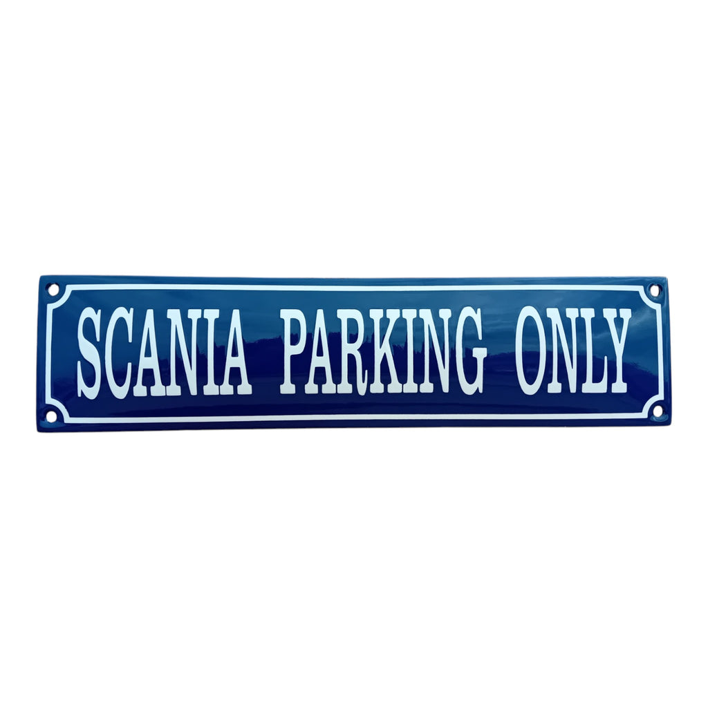 Scania parking only