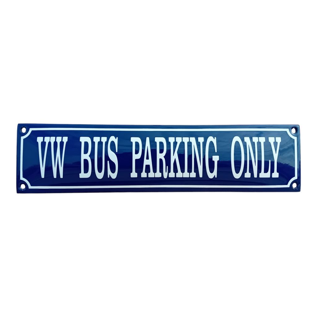 VW bus parking only