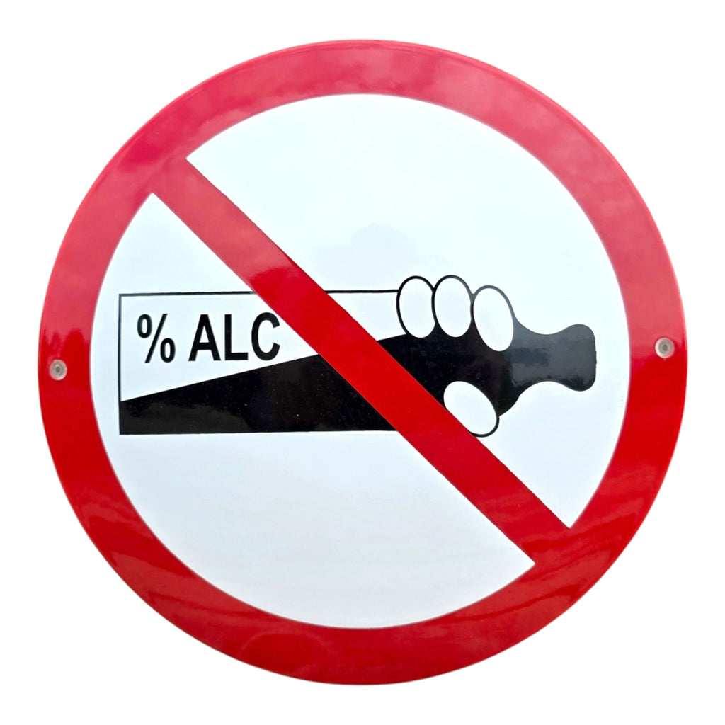 Alkohol verboten