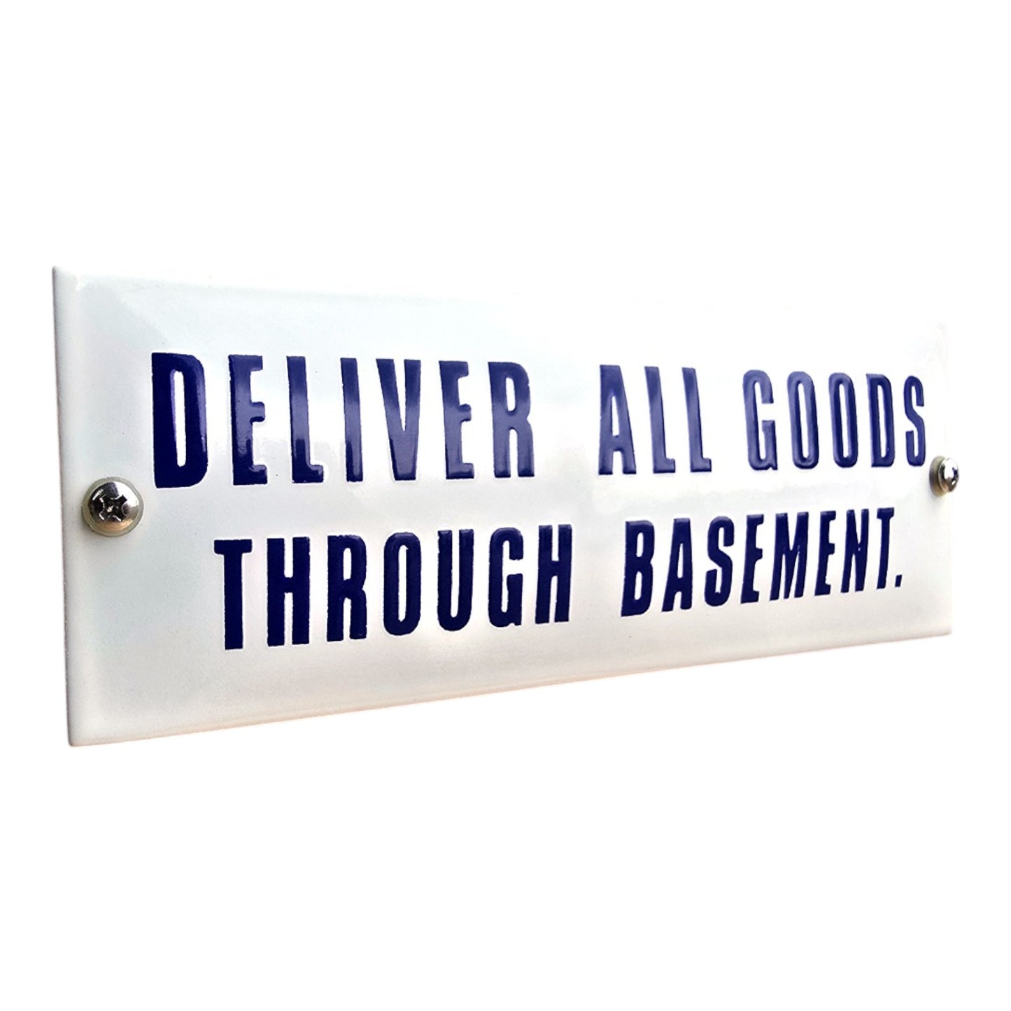 "Deliver all goods..."