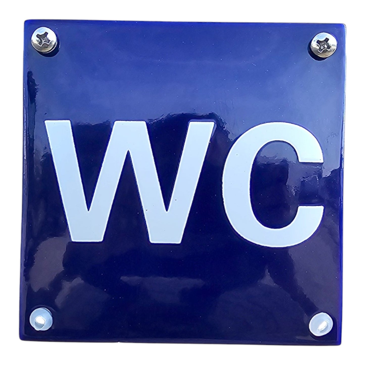 Emaille Piktogramm – WC