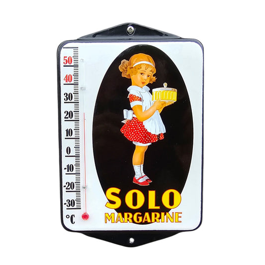 SOLO Emaille-Thermometer