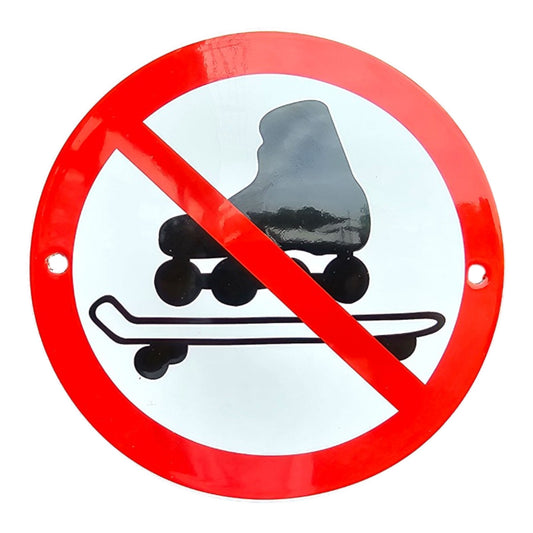 Inline und Rollbrett Verbotsschild