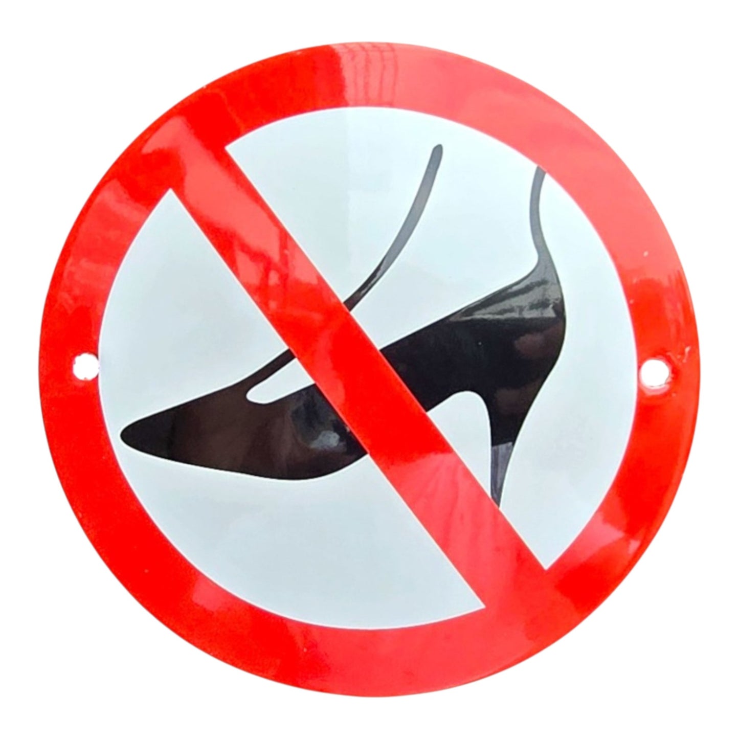 Stiletto-Verbotsschild