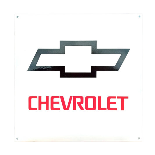 Chevrolet Emaille Schild Vintage – Retro Garage Werkstatt Deko