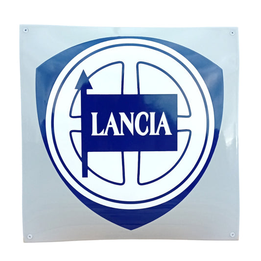 Lancia Emaille Schild Vintage – Retro Garage Werkstatt Deko