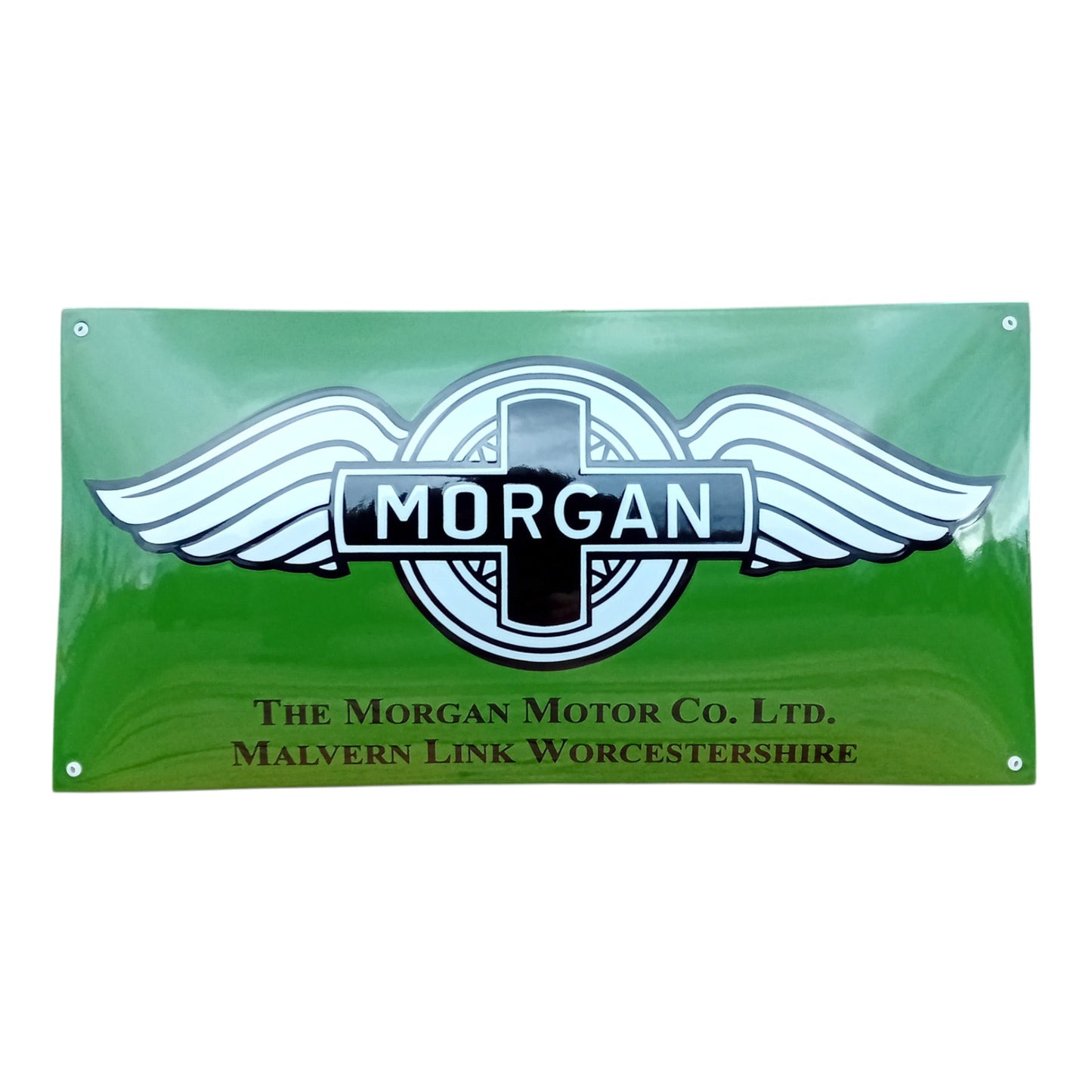 Morgan engine green