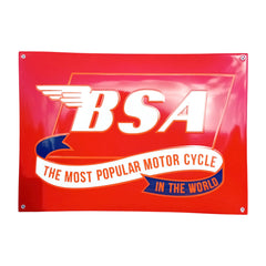 BSA Motorradräder rot