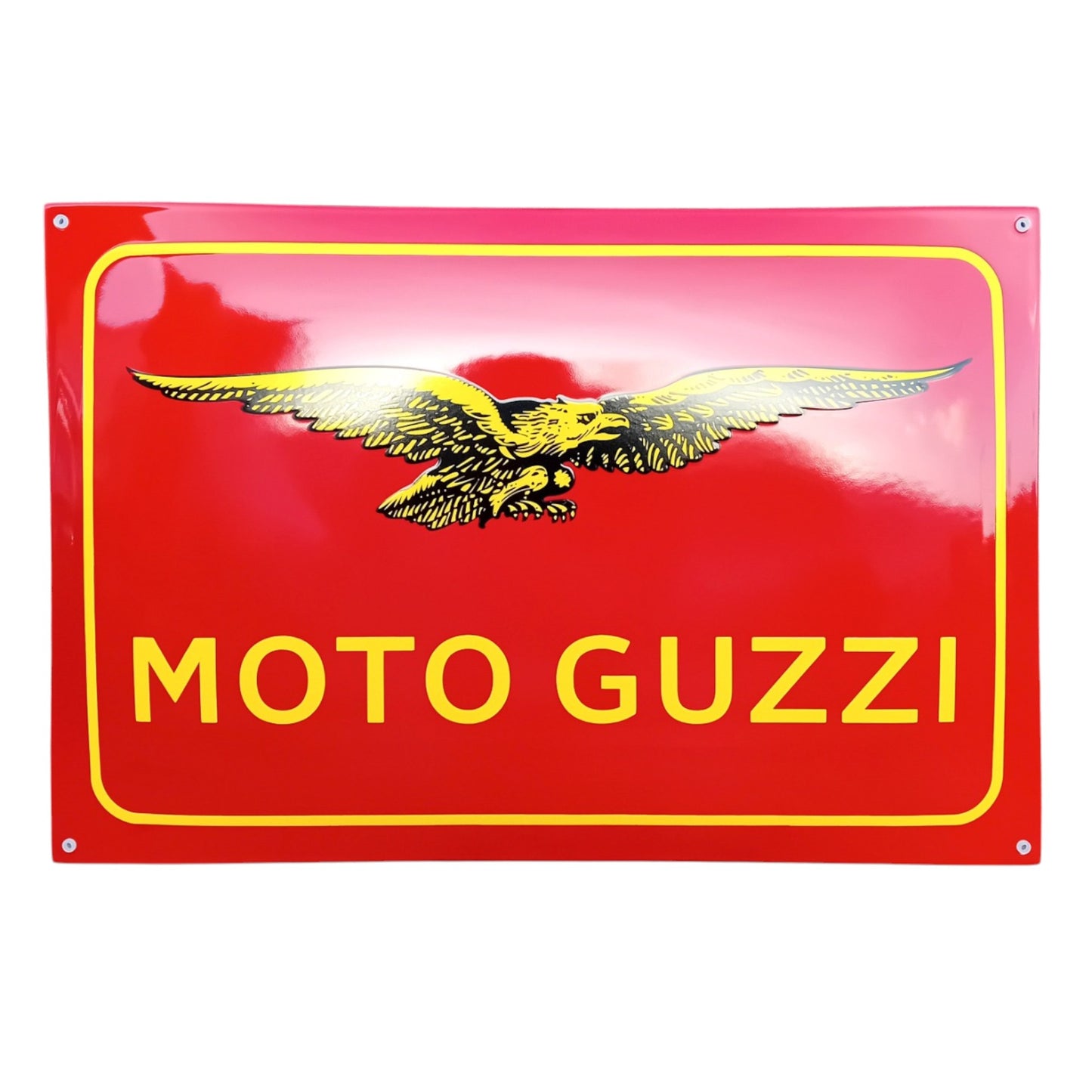 Moto Guzzi rot/gelb