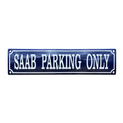 Saab Parking Only
