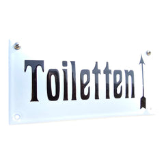 Toiletten "Pfeil nach oben"