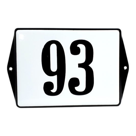 Hausnummer Modell mit Ohren farbige mit Ohrenen