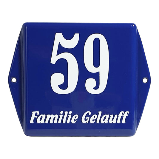 Hausnummer / Name mit mit Ohren Basic