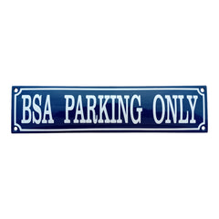 BSA parking only