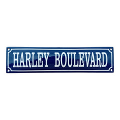 Harley Boulevard Blue