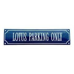 Lotus Parking Only