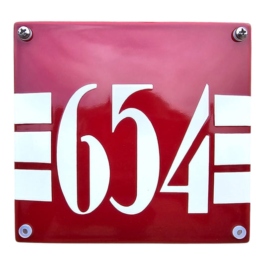 Hausnummer "ArtDeco"