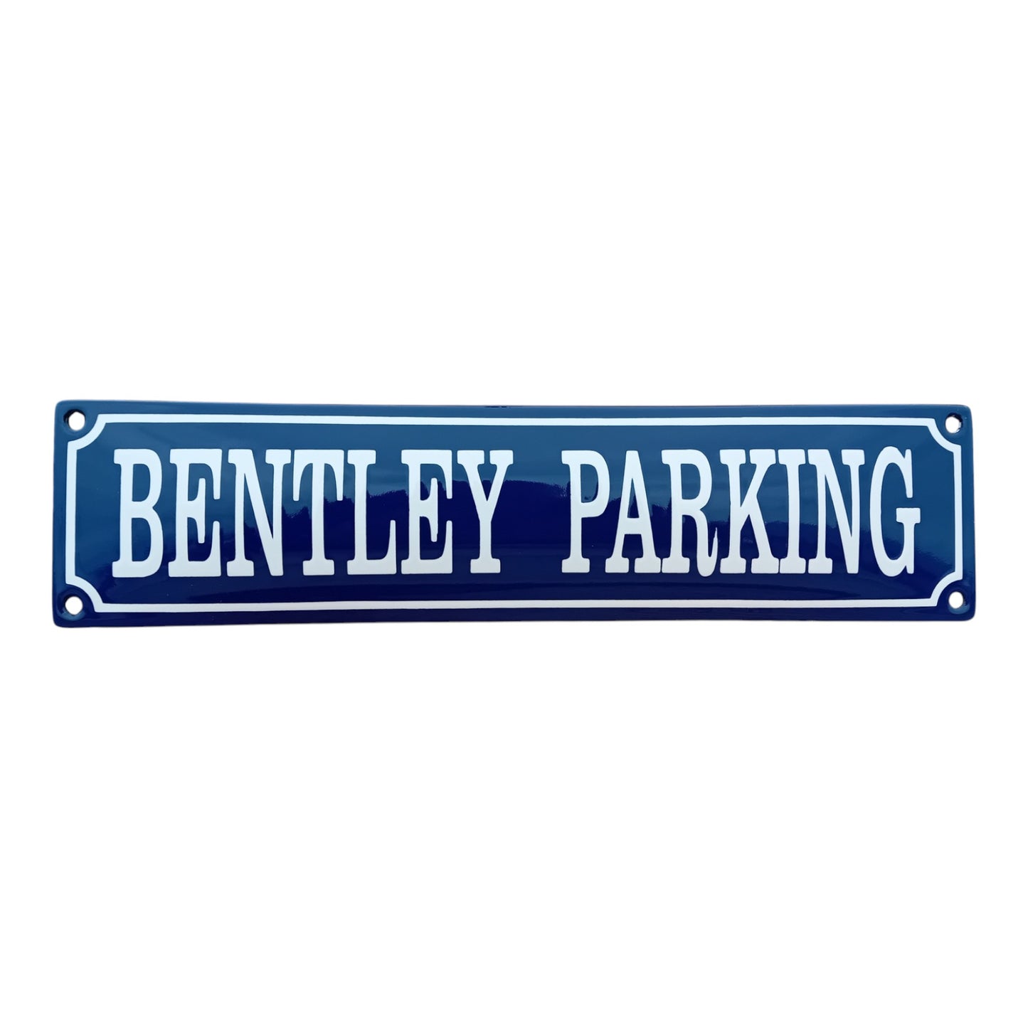 Bentley parking Emaille Schild Vintage – Retro Garage Werkstatt Deko