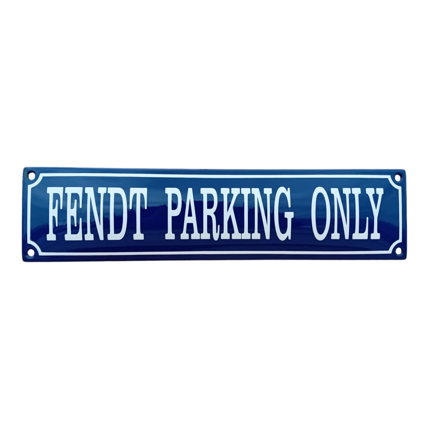 Fendt parking only Emaille Schild Vintage – Retro Garage Werkstatt Deko