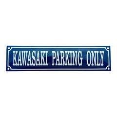 Kawasaki parking only