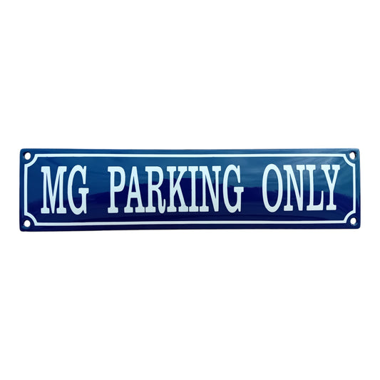 MG parking only