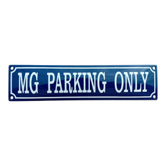 MG parking only