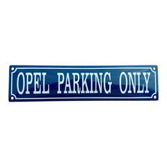 Opel parking only