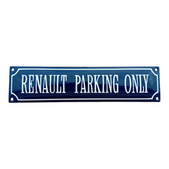 Renault parking only