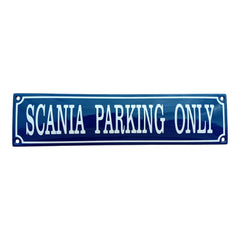 Scania parking only