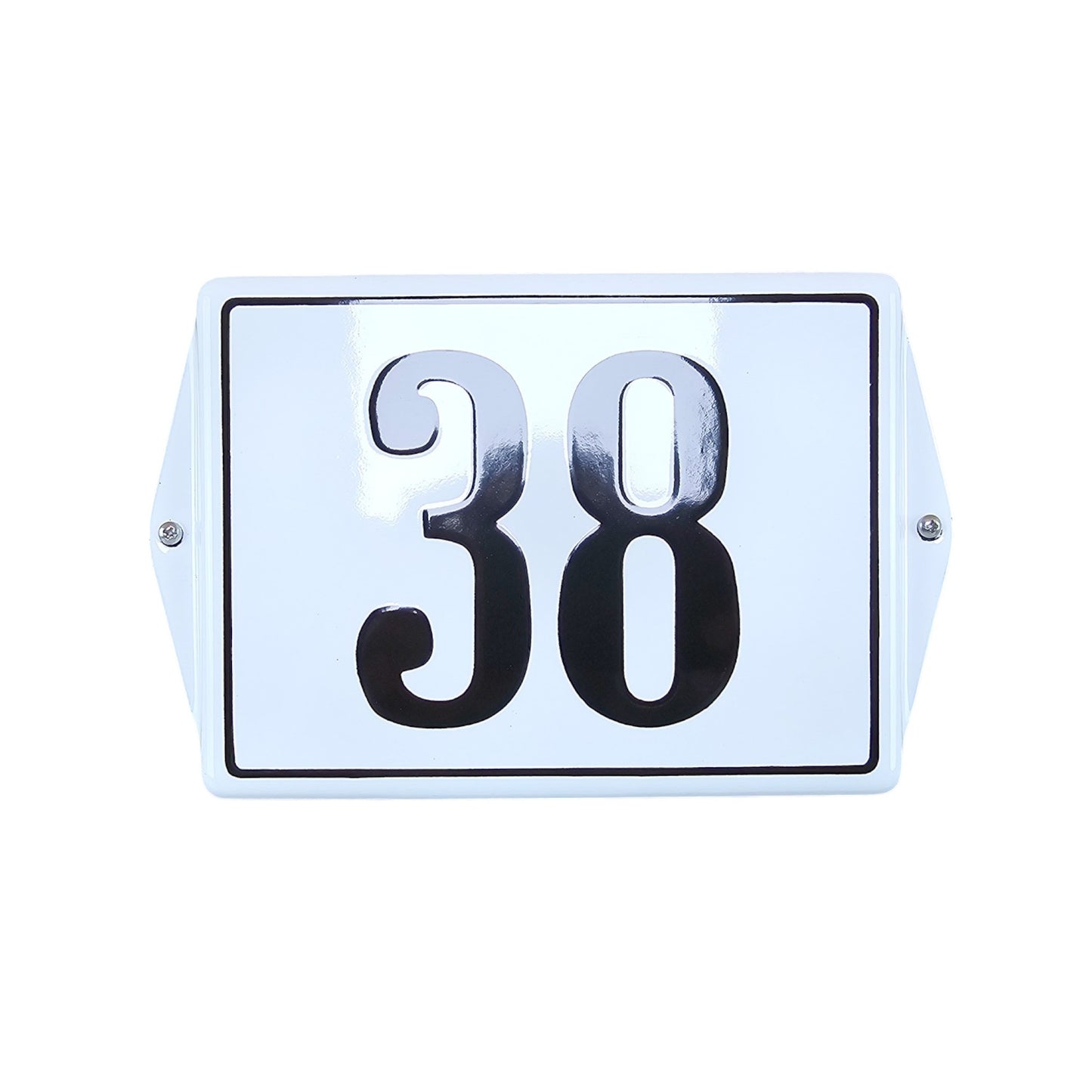 House number basic model with ears and frame #3