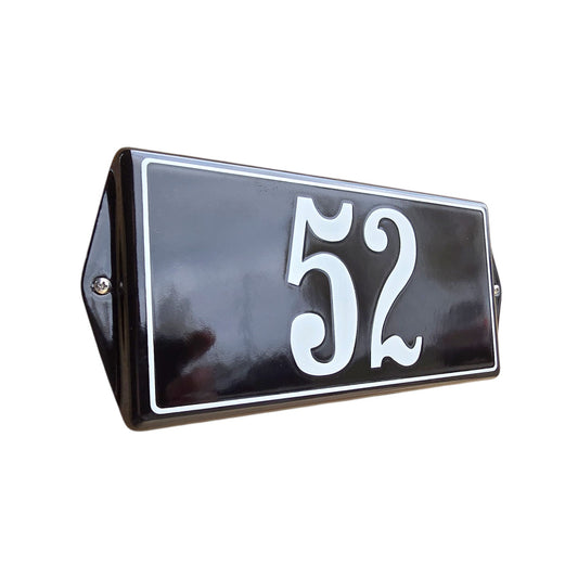 Hausnummer Basismodell mit Ohren und Rahmen #4