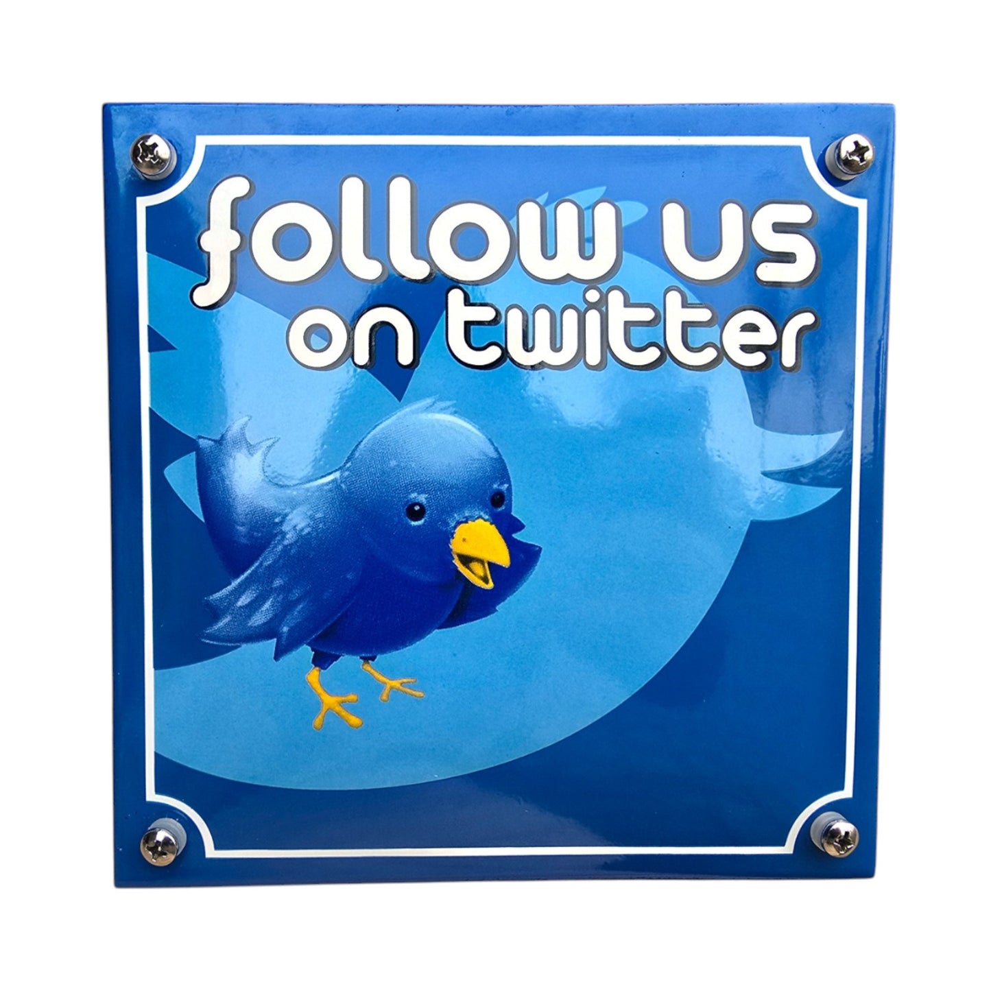Follow us on Twitter 