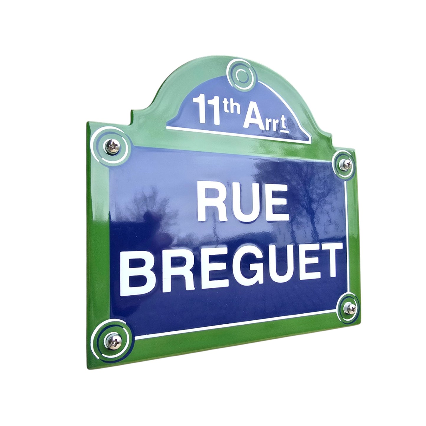 Strassenschild Paris